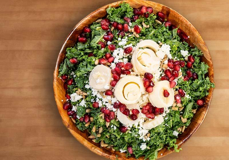 Individual Kale Salad
