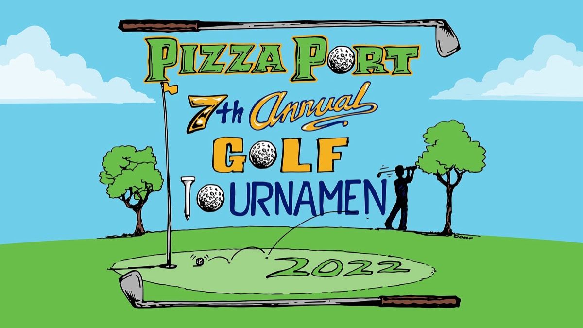7th Annual Pizza Port Golf Tournament event artwork
