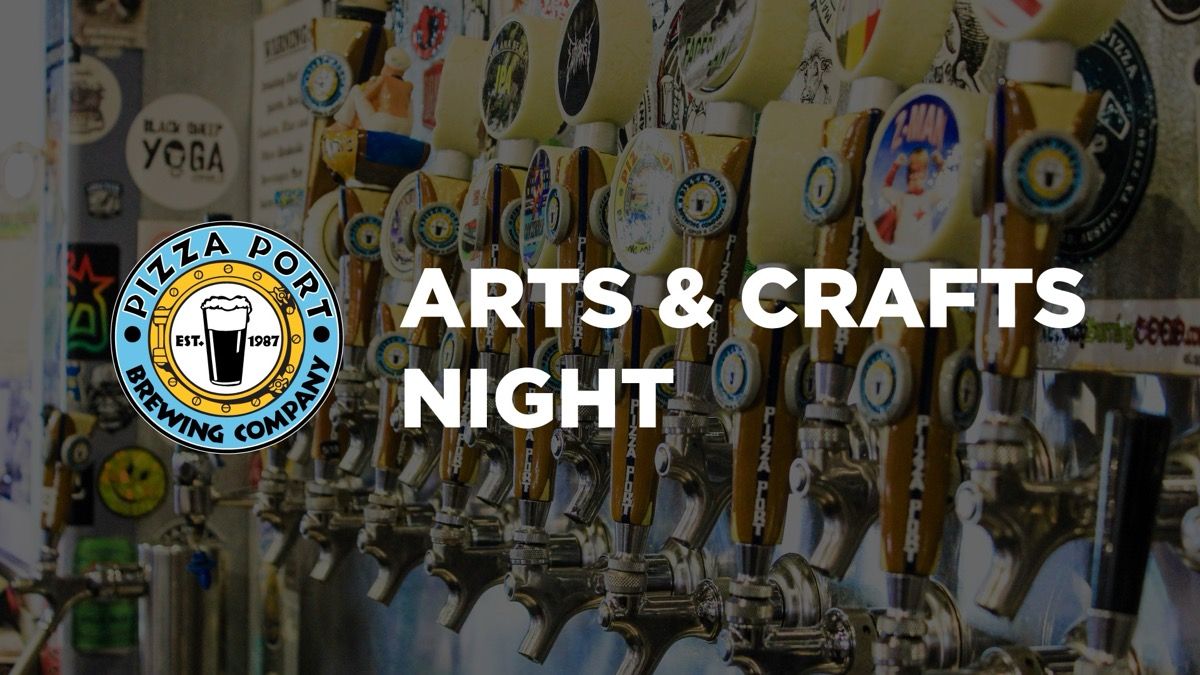 Arts & Crafts Night event artwork
