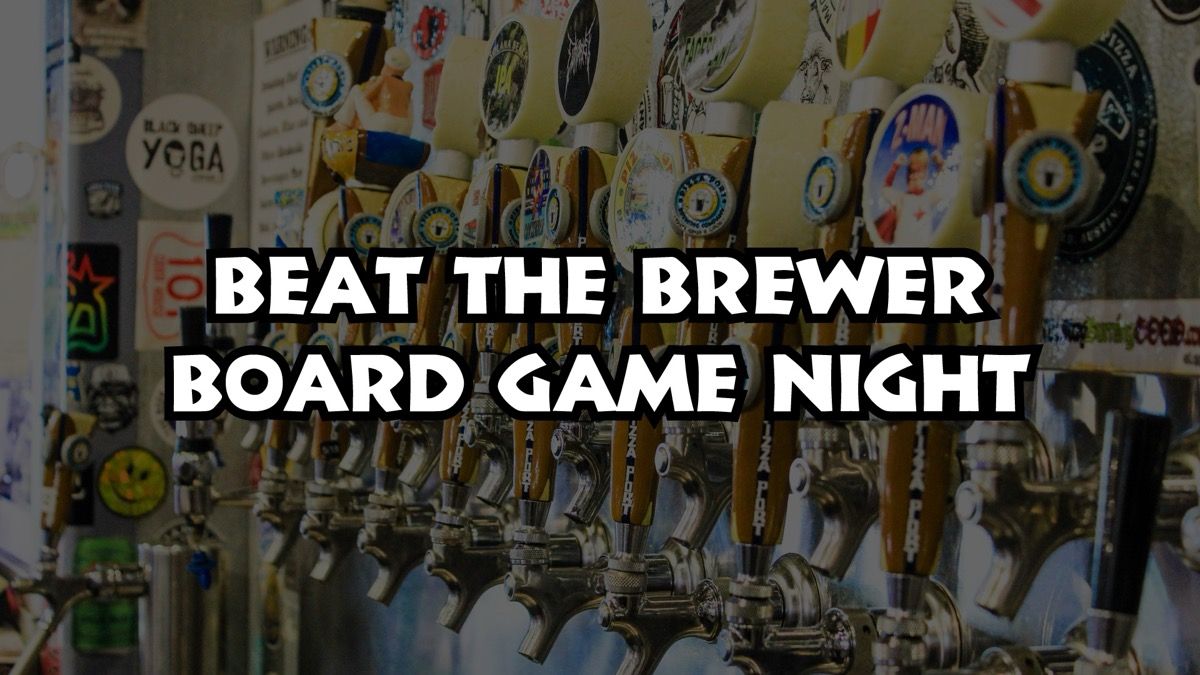 Beat the Brewer Board Game Competition event artwork
