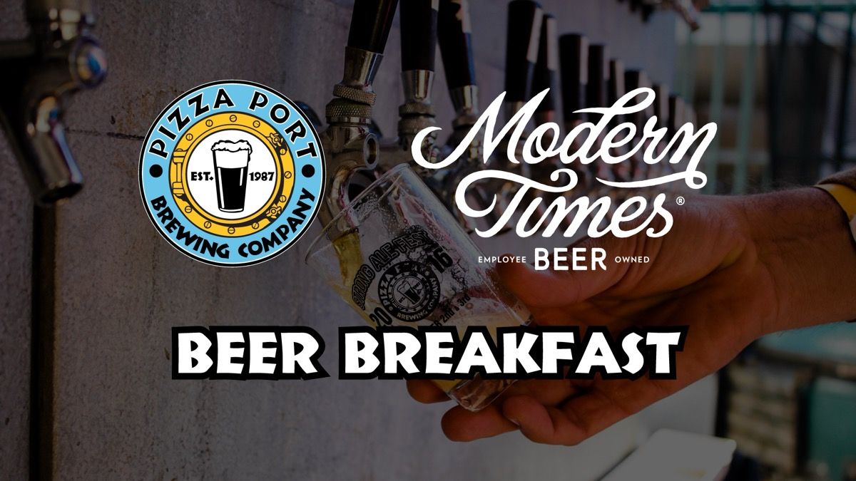 Beer Breakfast with Modern Times event artwork