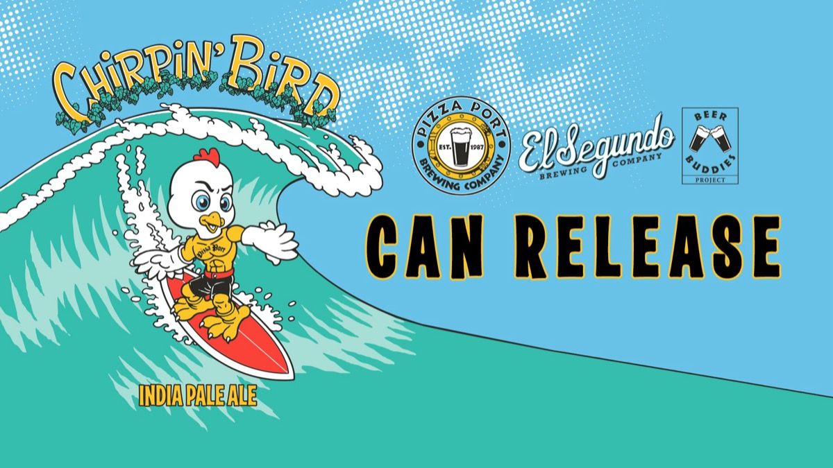 Chirpin' Bird IPA Can Release event artwork