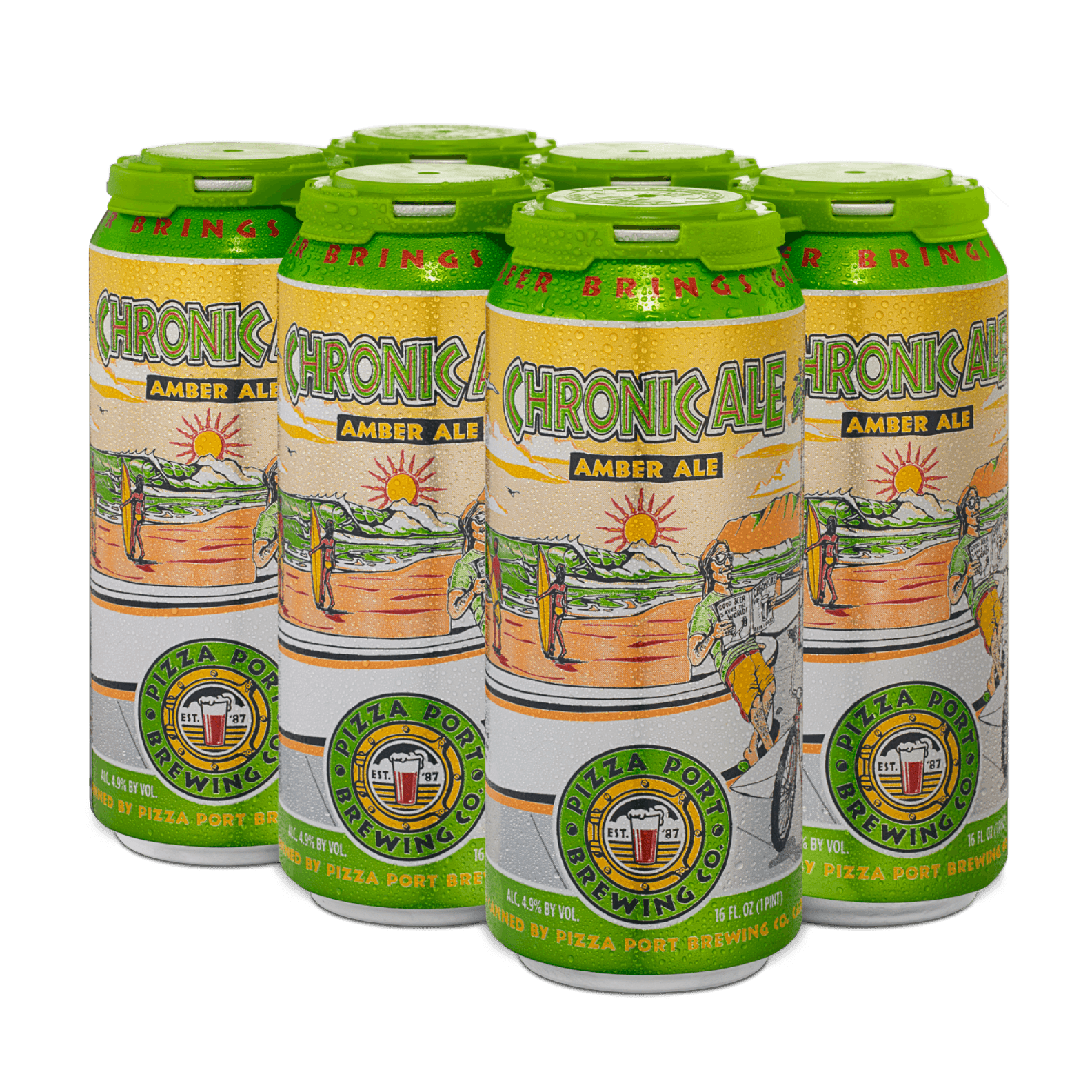 6 Pack 16 oz Cans