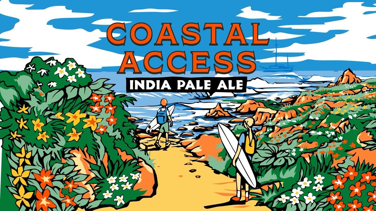 Coastal Access IPA Release event artwork