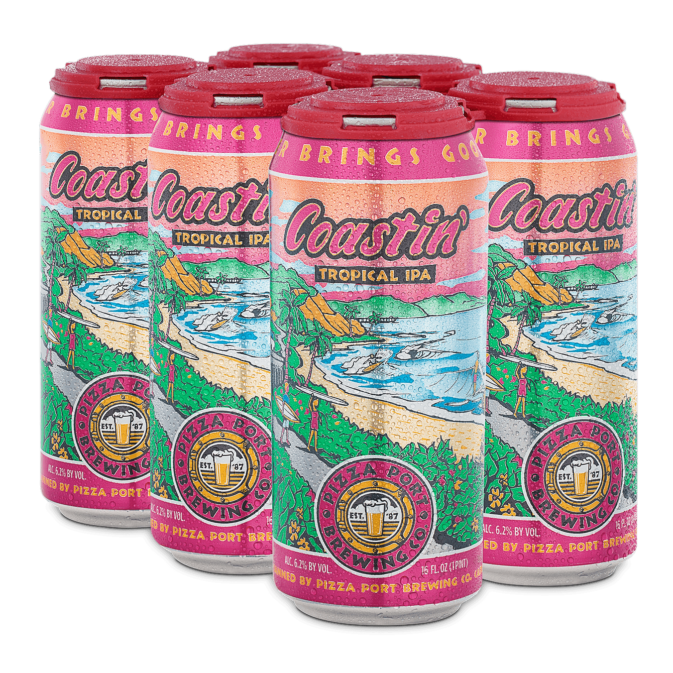 6 Pack 16 oz Cans