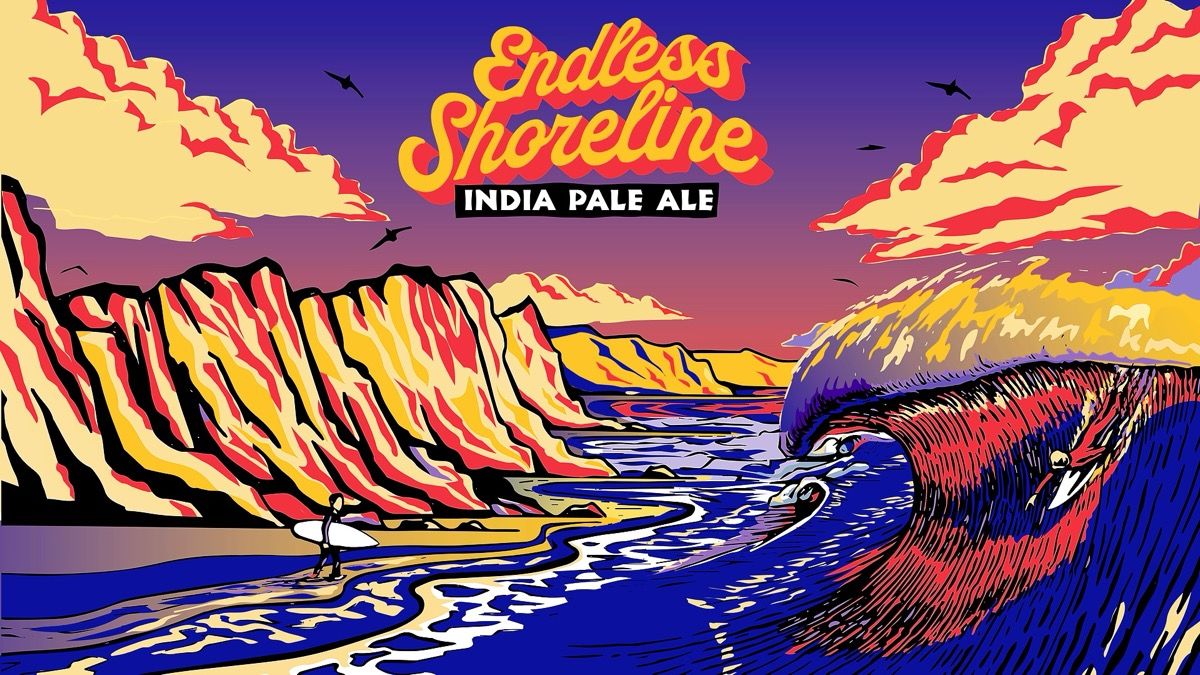 Endless Shoreline IPA Can Release event artwork