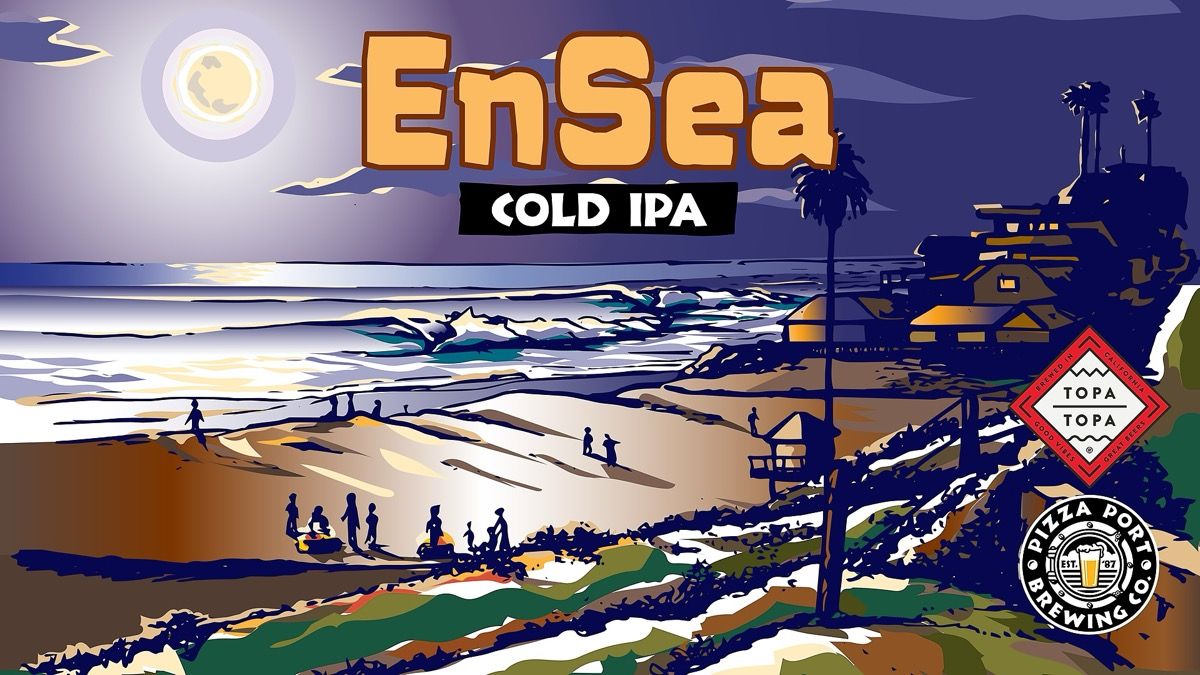 EnSea Cold IPA Can Release (Topa Topa Collab) event artwork