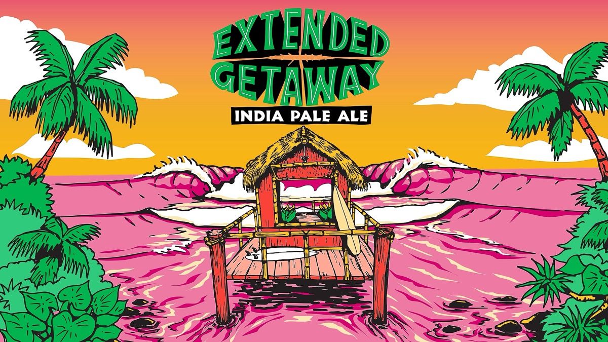 Extended Getaway IPA Can Release event artwork