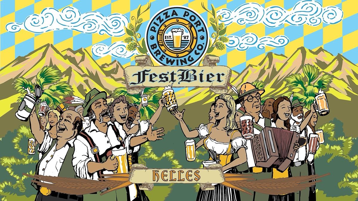 FestBier Helles Can Release event artwork
