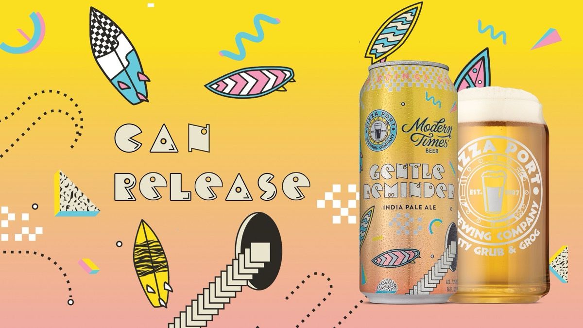 Gentle Reminder Can release event artwork