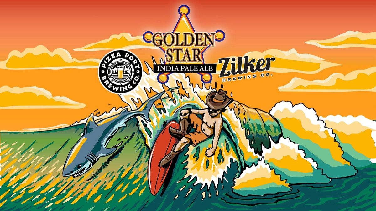 Golden Star IPA Can Release event artwork