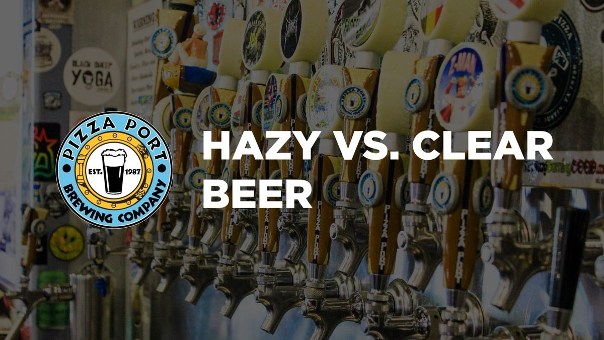 Hazy vs. Clear Beer event artwork