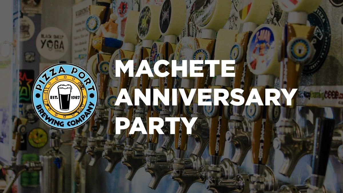 Machete Anniversary Party event artwork