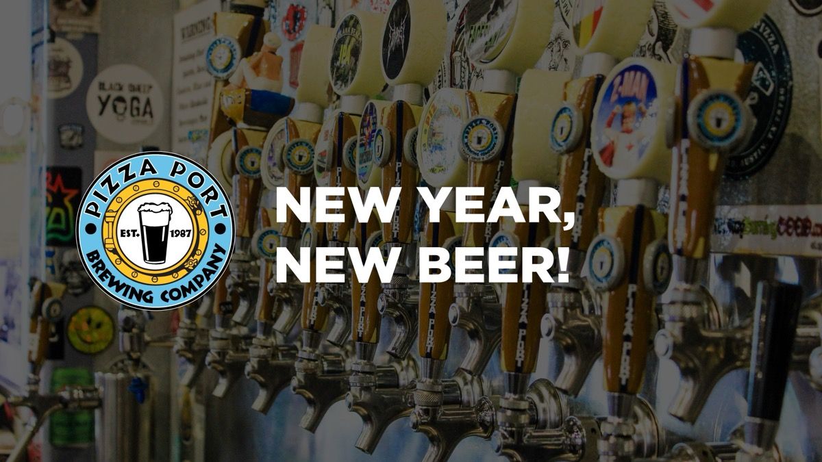 New Year, New Beer! with Pizza Port, Odell and Sierra Nevada event artwork