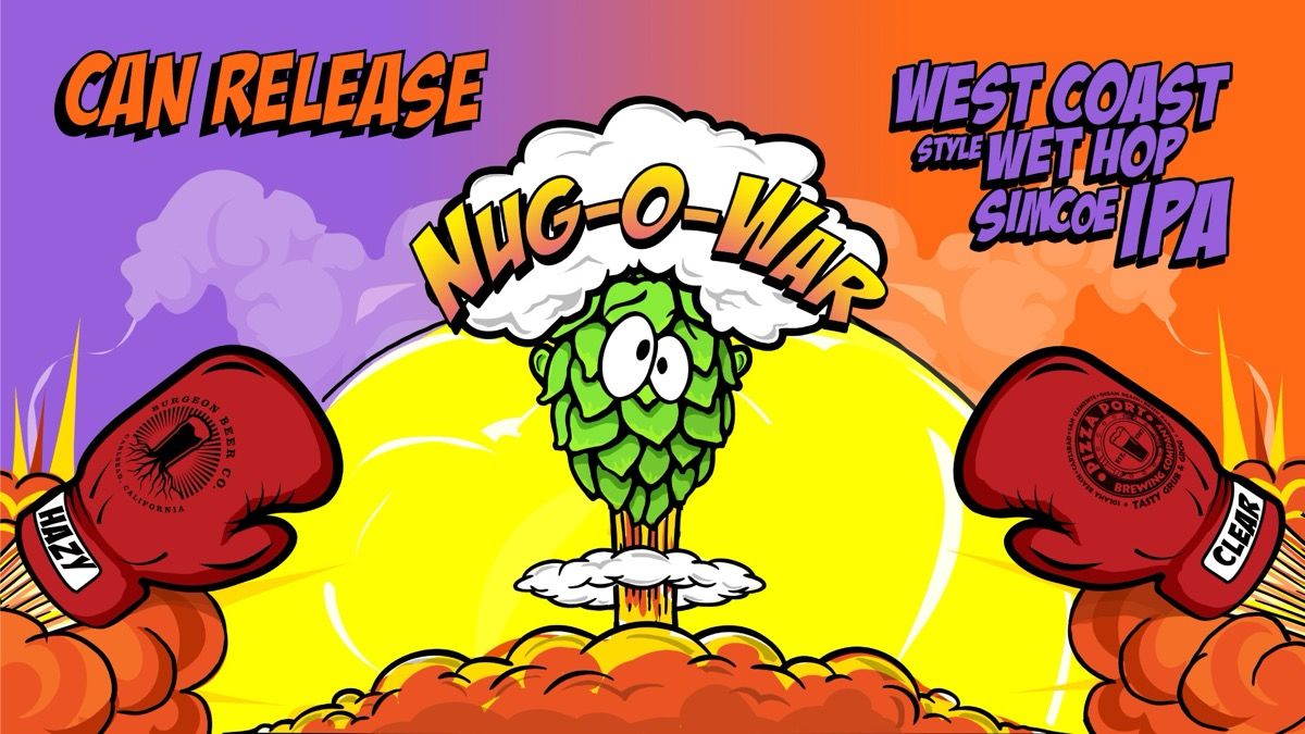 Nug-O-War Can Release event artwork