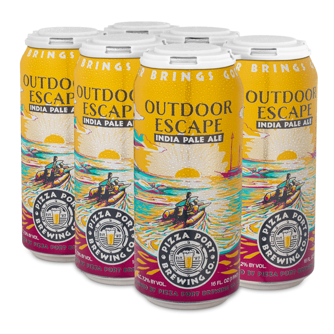 6 Pack 16 oz Cans