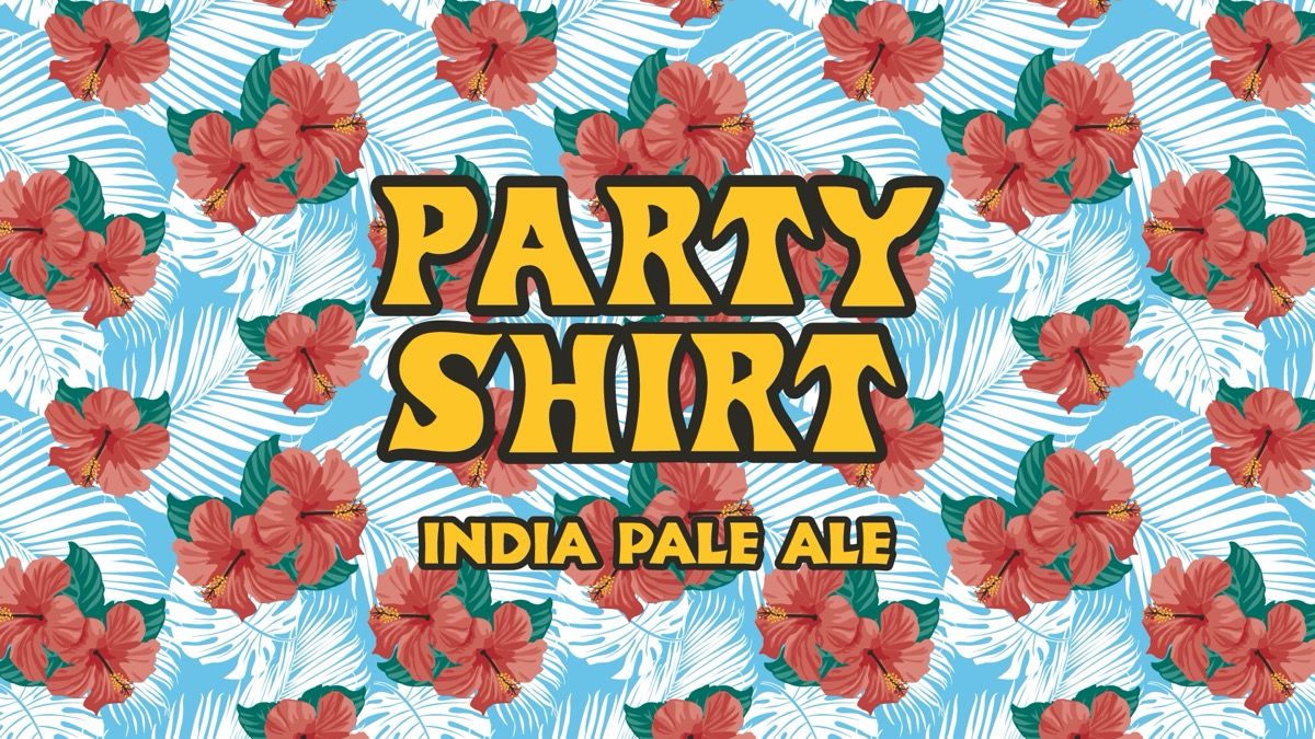 Party Shirt Can Release event artwork