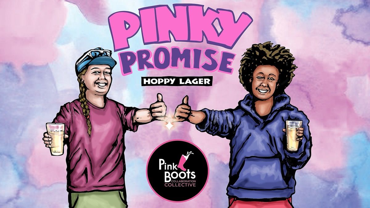 Pinky Promise Hoppy Lager Can Release event artwork