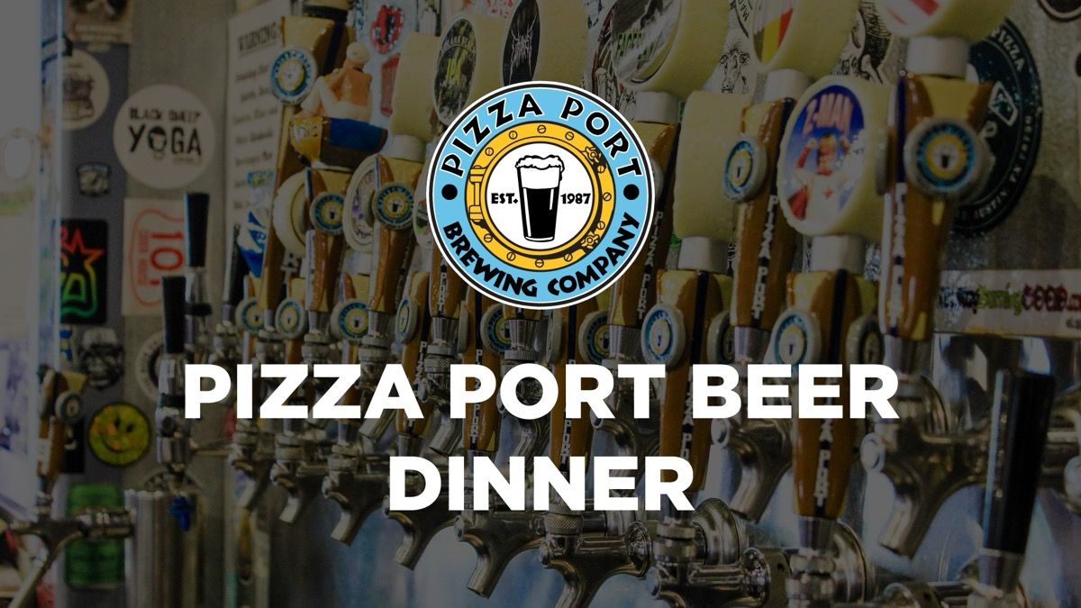 Pizza Port Beer Dinner event artwork