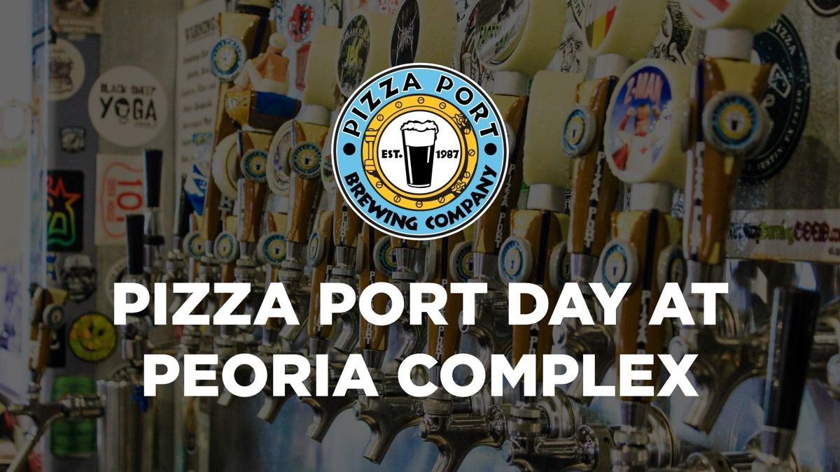Pizza Port Day at Peoria Sports Complex event artwork