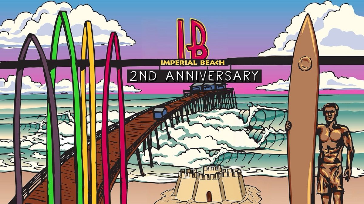 Pizza Port Imperial Beach 2nd Anniversary Family Event event artwork