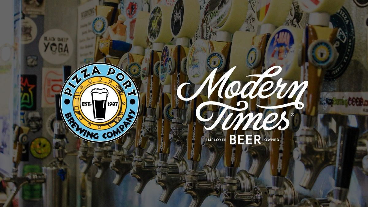 Modern Times/ Pizza Port Tap Takeover event artwork