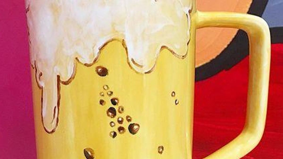 Pizza Port's Paint your own Beer Beer Stein! event artwork