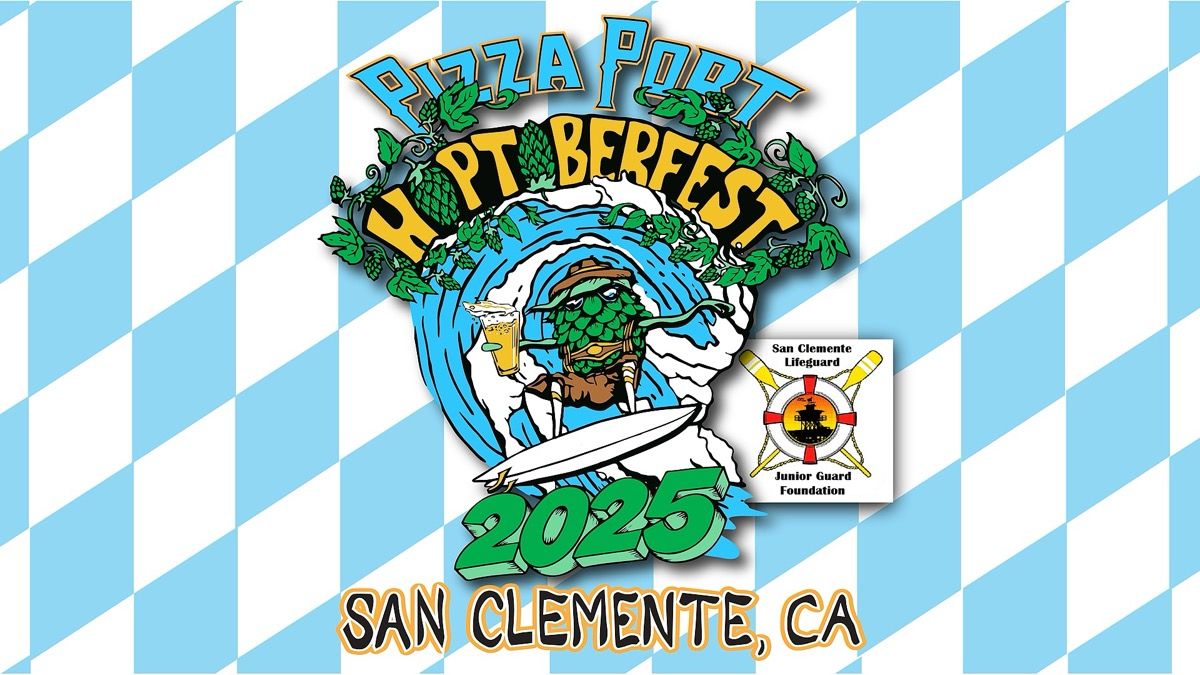 Pizza Port San Clemente's 14th Annual Hoptoberfest event artwork