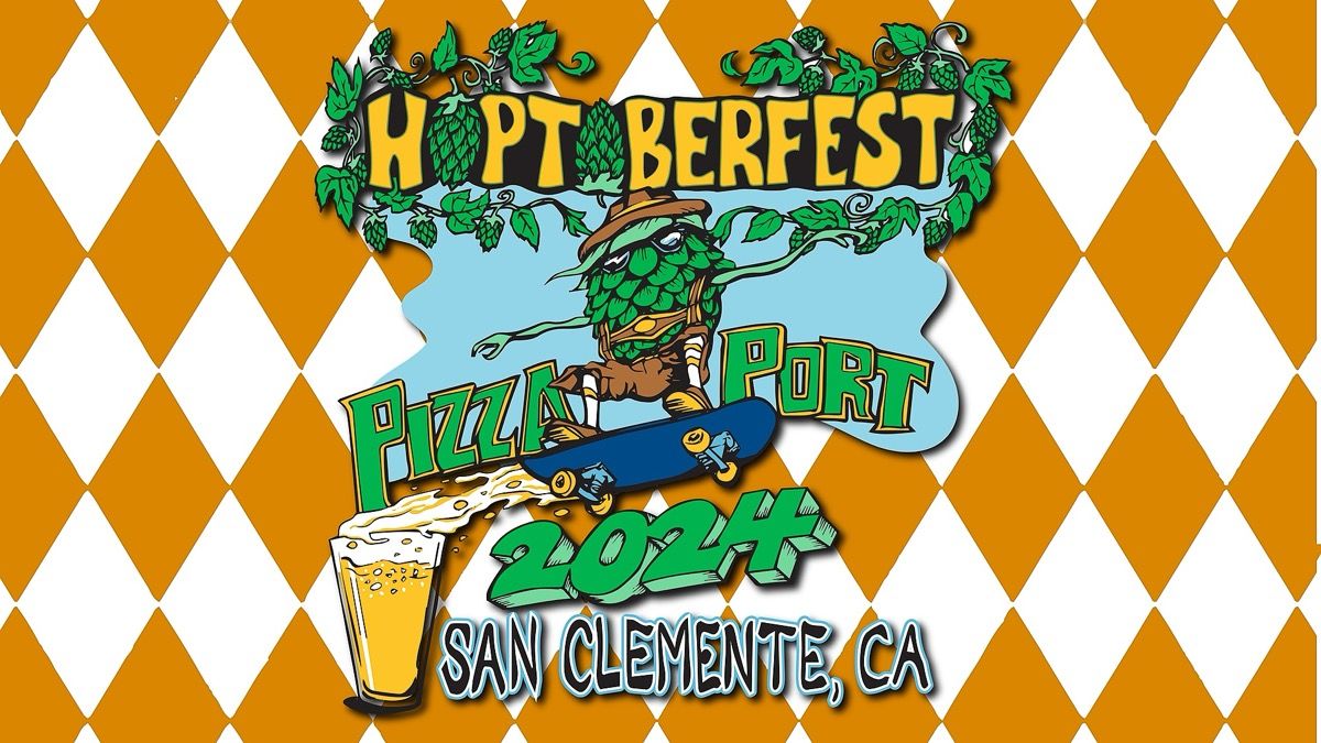 Pizza Port San Clemente's Hoptoberfest event artwork