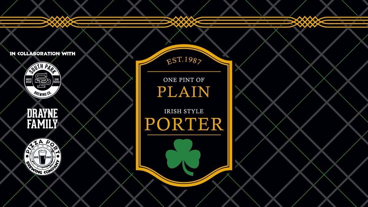 One Pint of Plain Porter Can Release event artwork