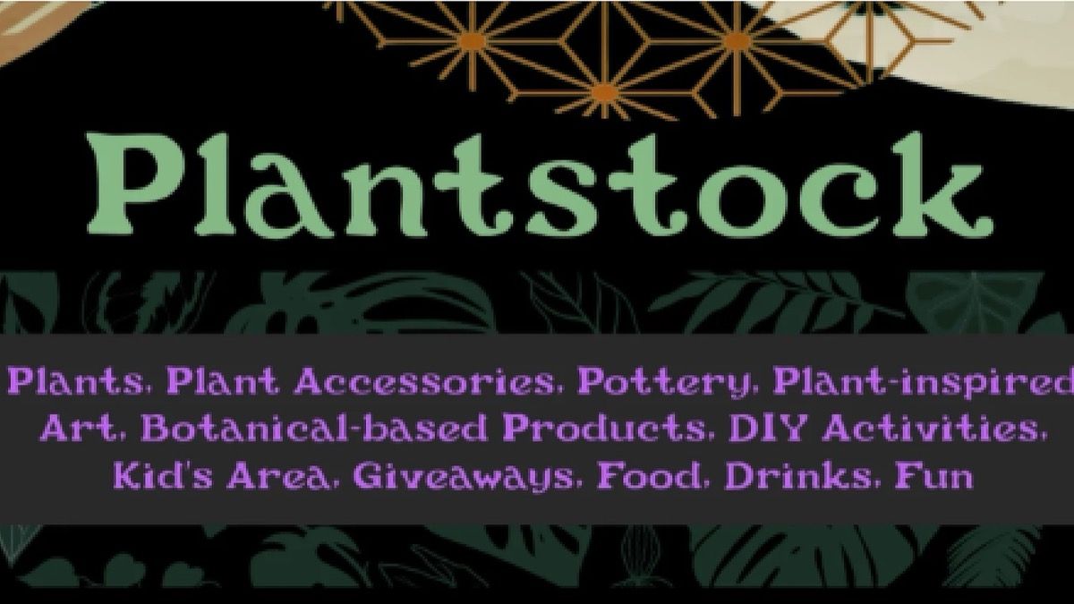 Plantstock event artwork