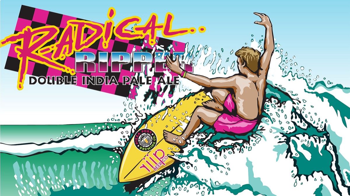 Radical Ripper Can Release event artwork