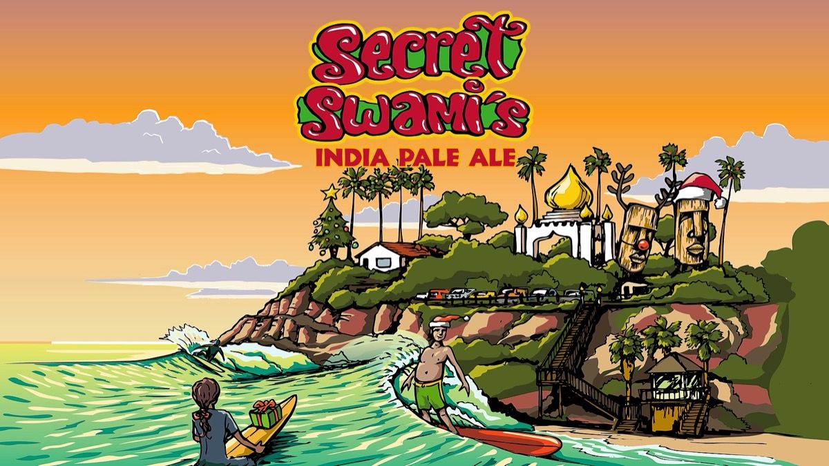 Secret Swami's Can Release event artwork