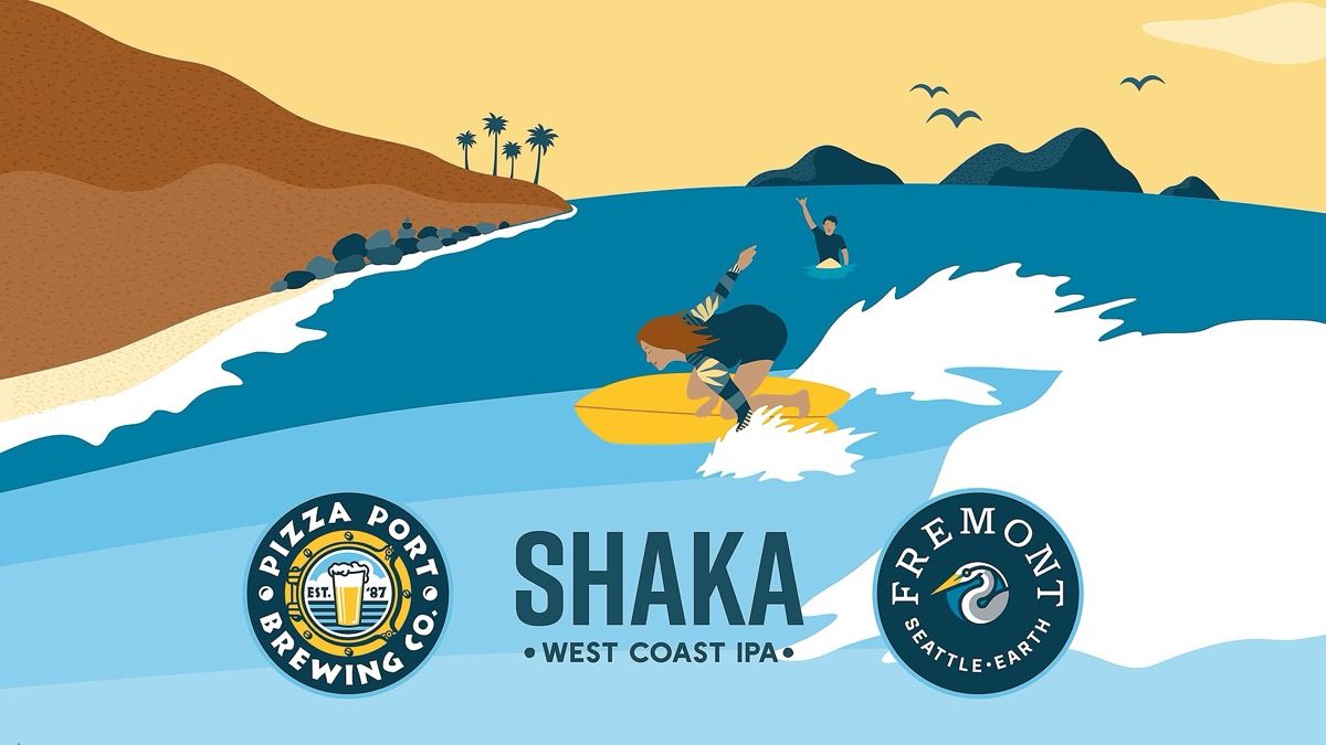 Shaka West Coast IPA Can Release (Fremont Collab) event artwork