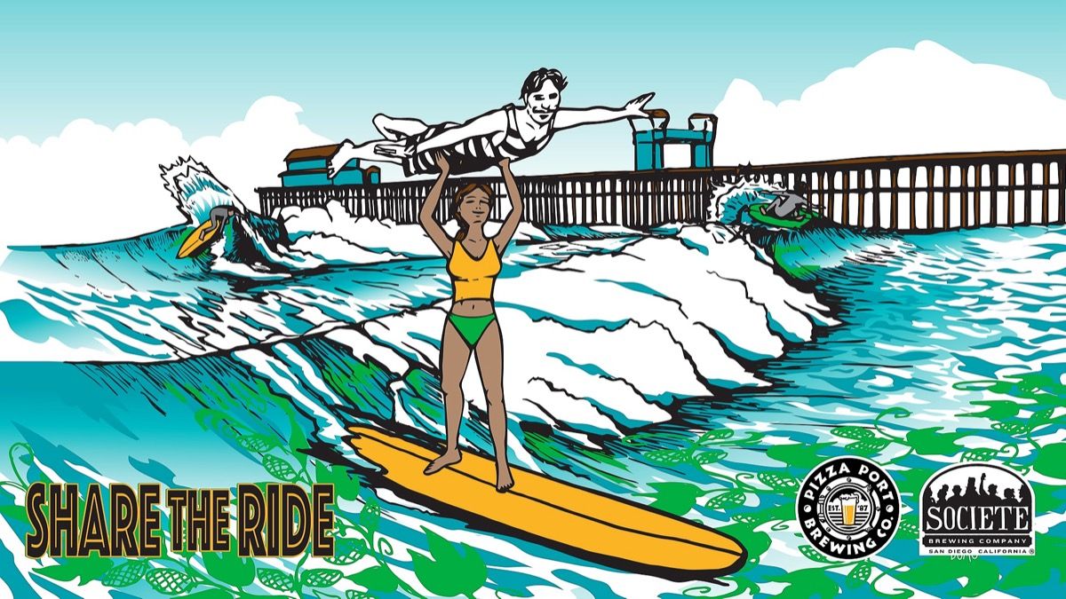 Share the Ride IPA Release event artwork