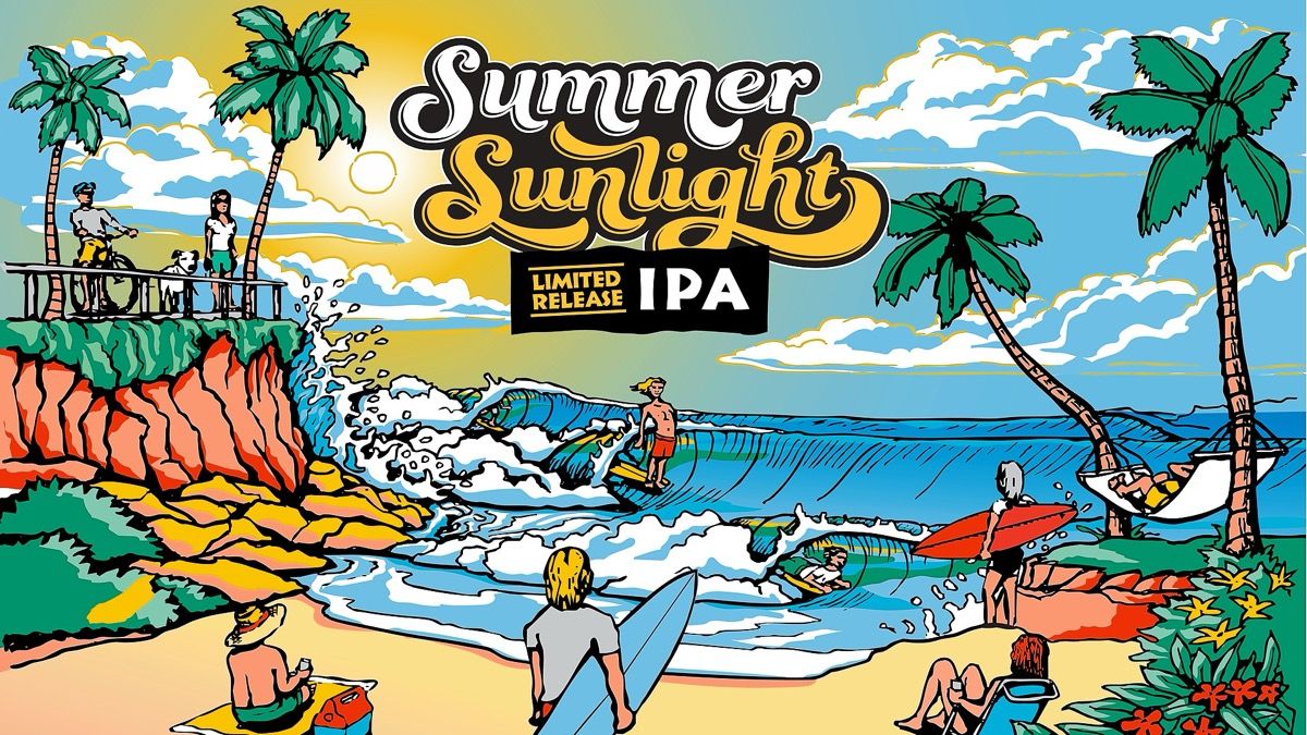 Summer Sunlight IPA Can Release event artwork