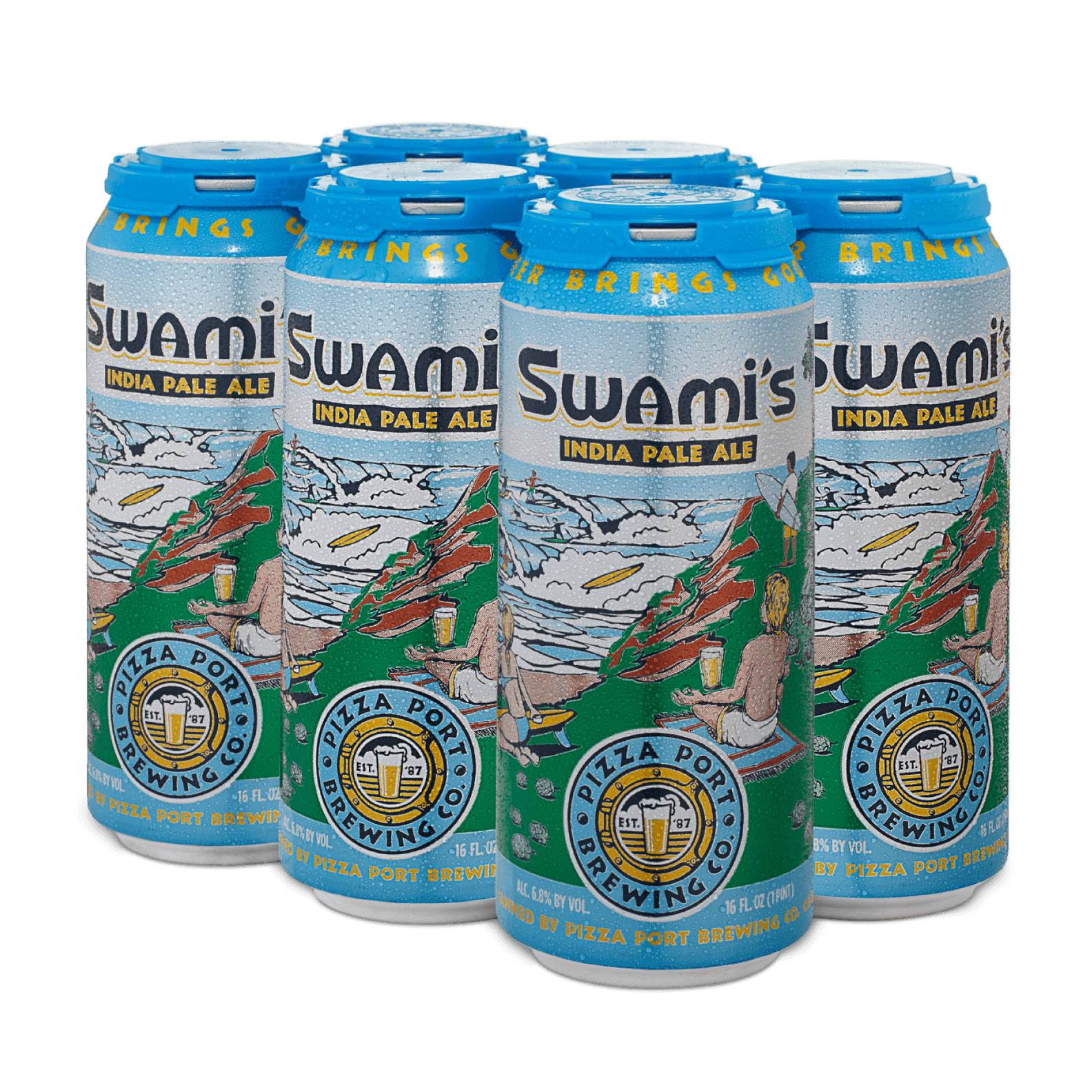 6 Pack 16 oz Cans