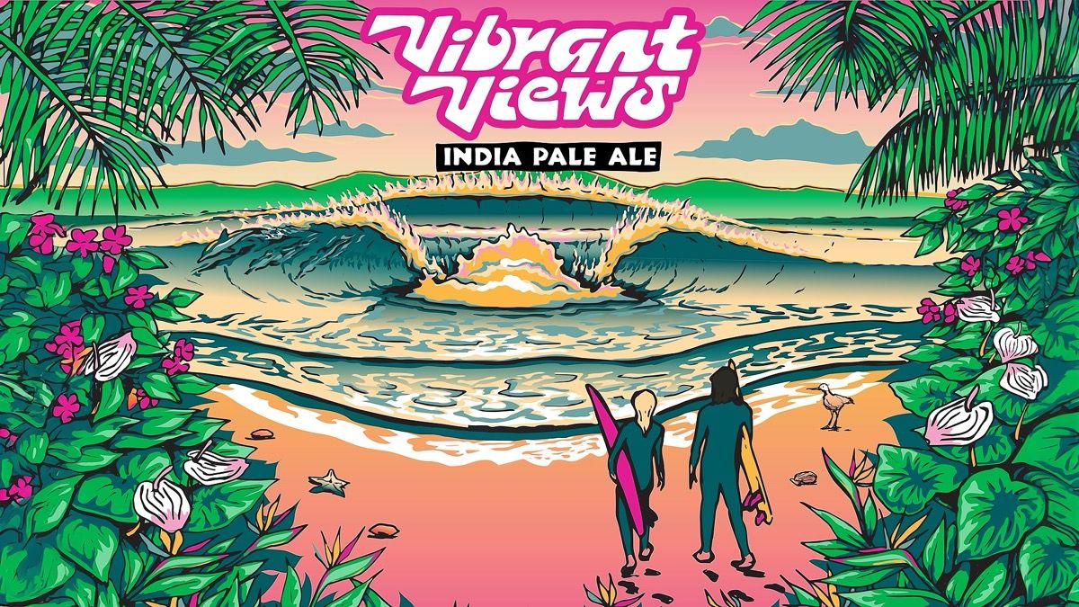 Vibrant Views IPA Can Release event artwork