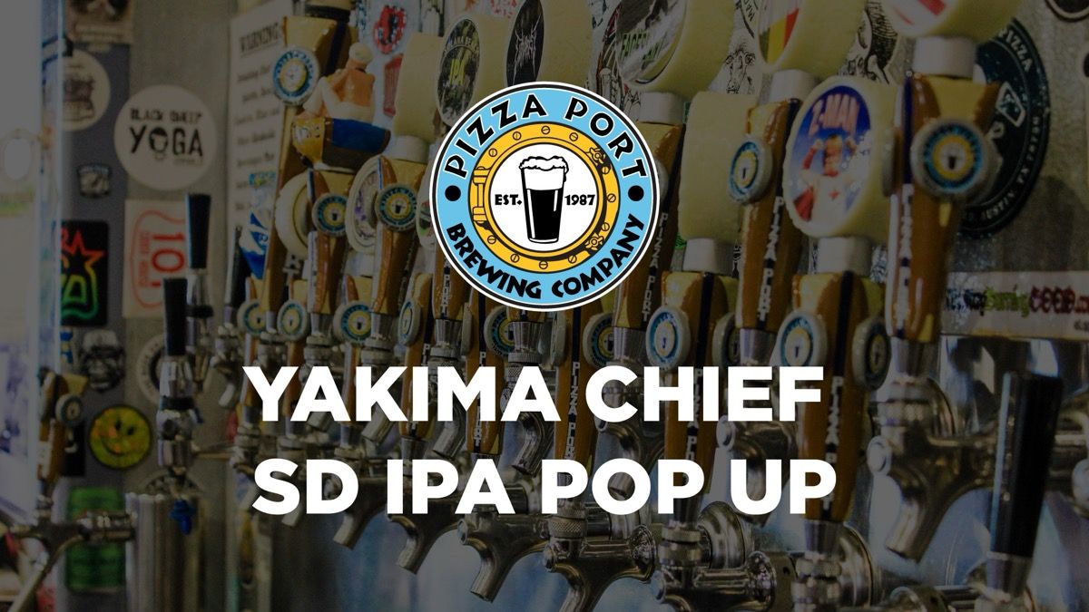 Yakima Chief San Diego IPA POP UP event artwork