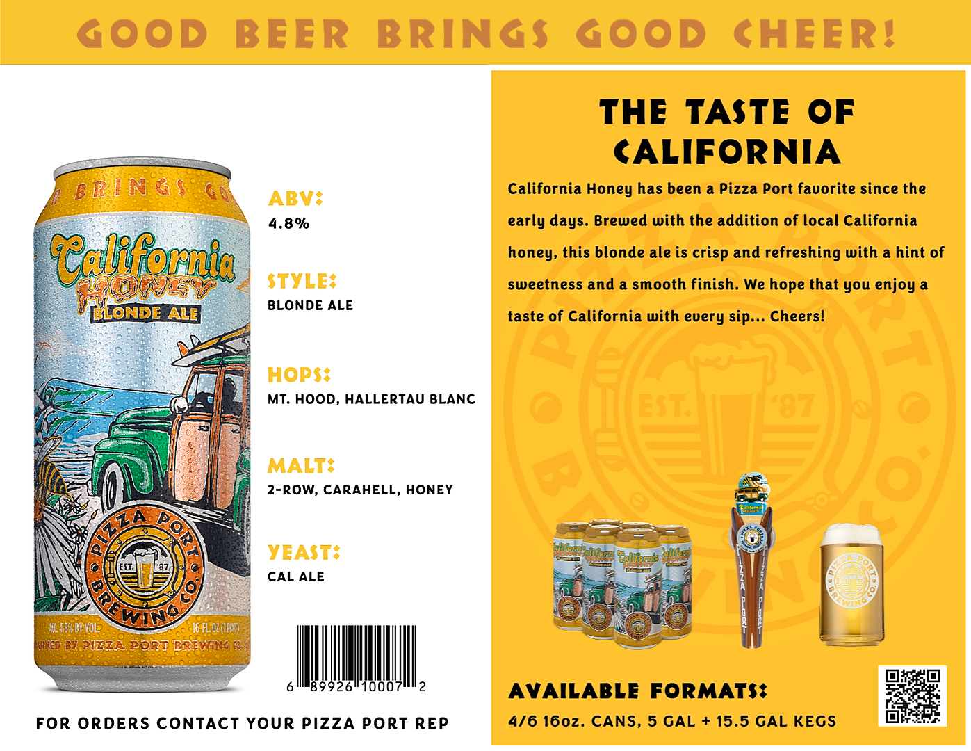 California Honey Blonde Ale